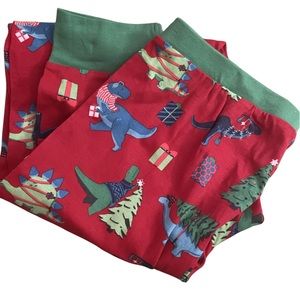 Dinosaur Christmas pj bottoms nwot size men’s medium ready for the holidays